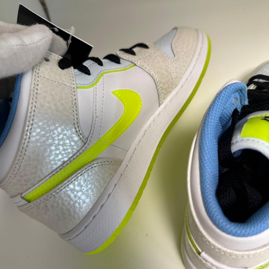 22.5cm Nike ナイキ GS エアジョーダン1 ミッド SE スニーカー