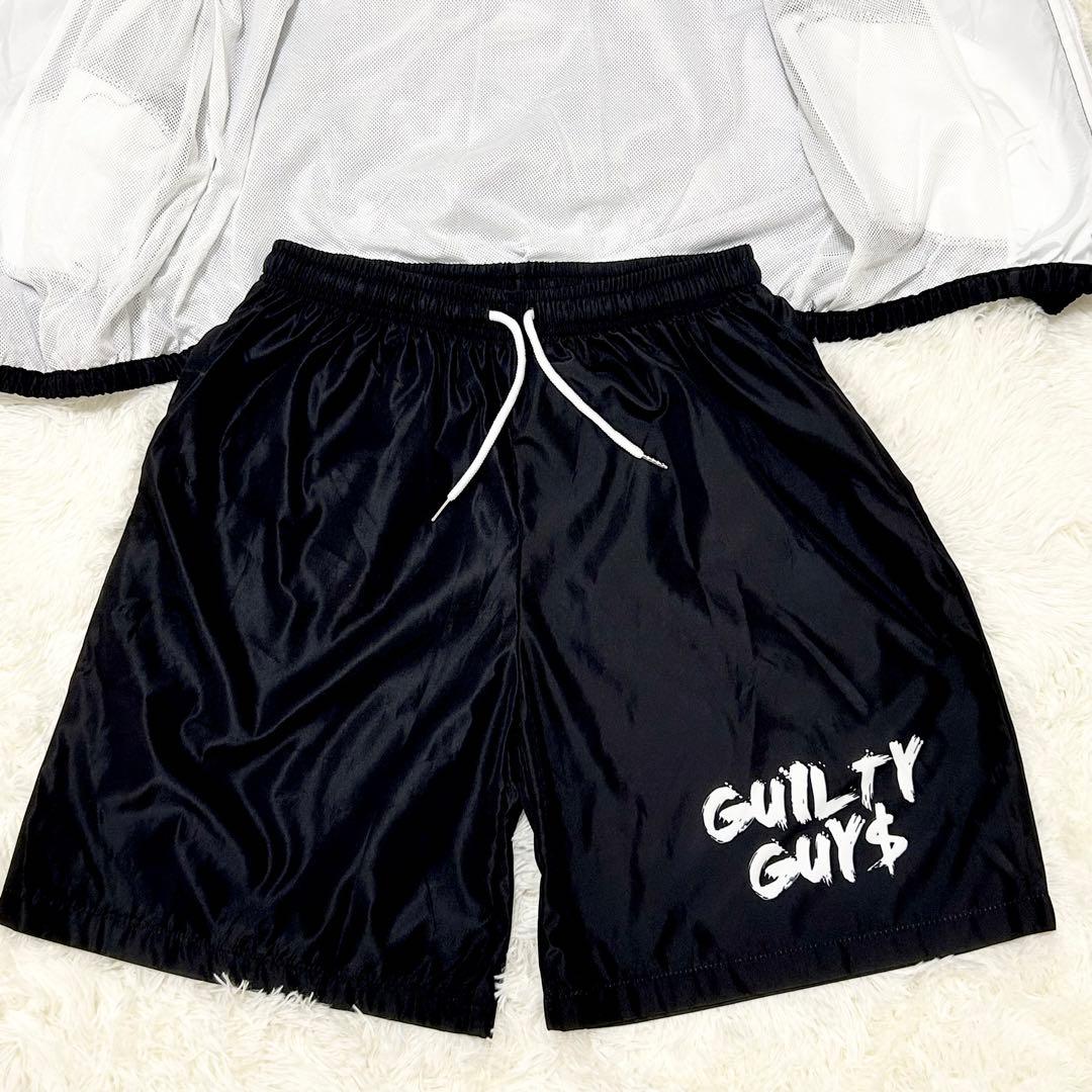 極美品】GUILTY GUYS ギルティガイズ セットアップ L ナイロン - メルカリ