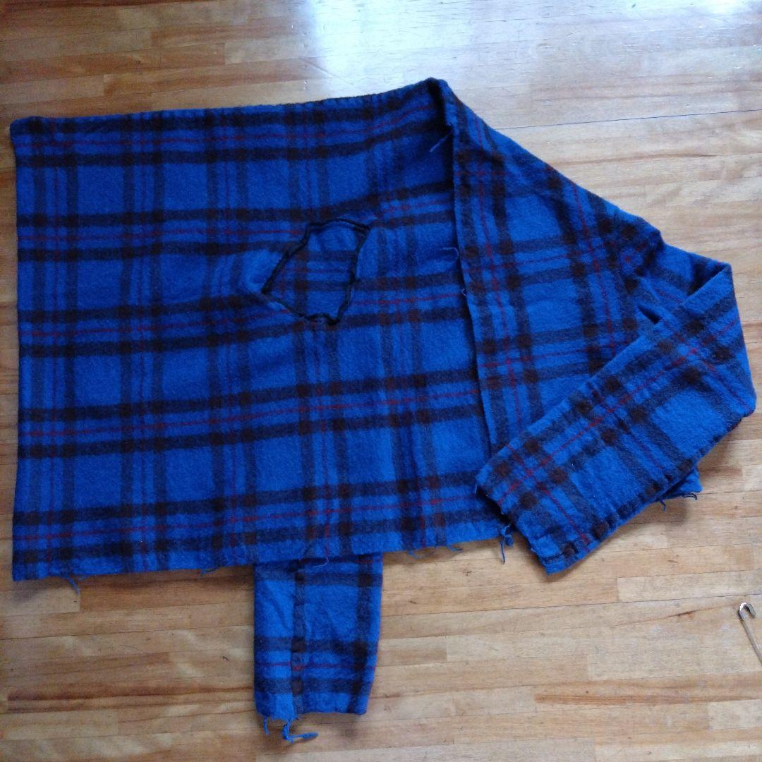 tricot COMME des GARÇONS ケープジャケット チェック - ジャケット