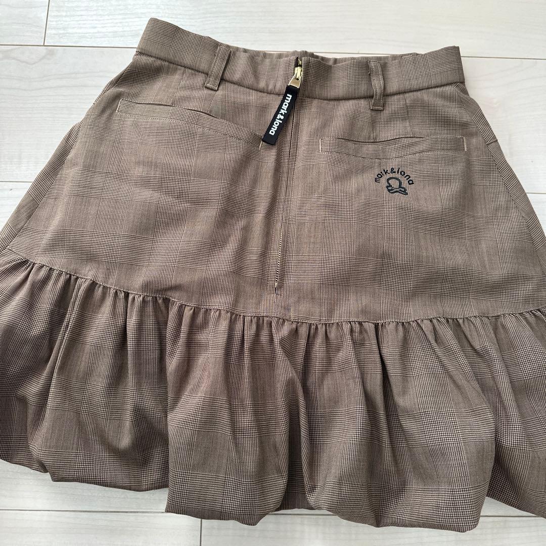 最新 MARK&LONAバルーンスカートMサイズ