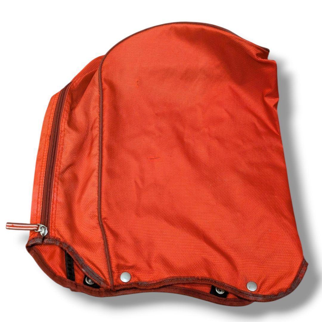 廃盤品】ナイキ ゴルフ キャディバッグ 14分割 カート型 希少 赤 フード付