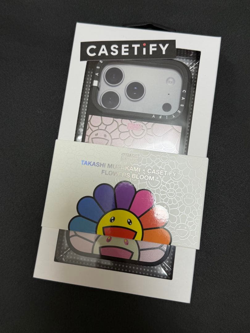 CASETiFY 村上隆 スマイルピンク　正規品未使用iPhone17pro CASETiFY 村上隆 iPhone17pro ケース ピンク ケースティファイ×村上隆