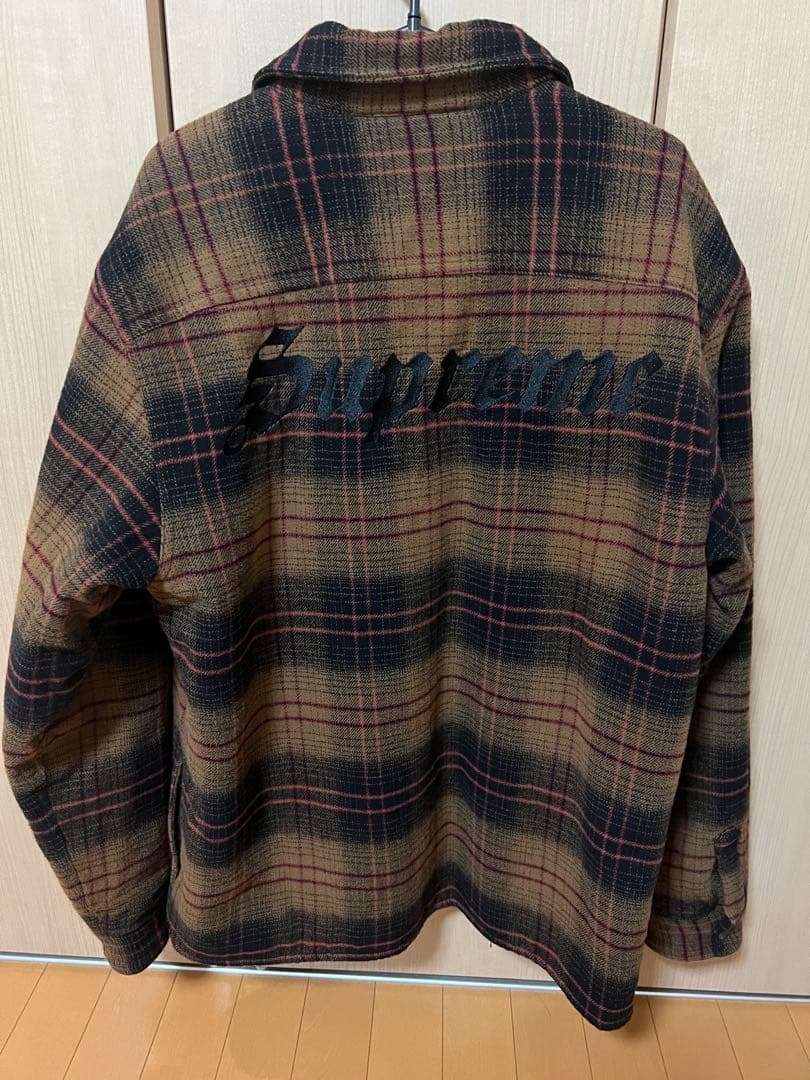 トップス Supreme Lined Flannel Snap Shirt \"Black\"