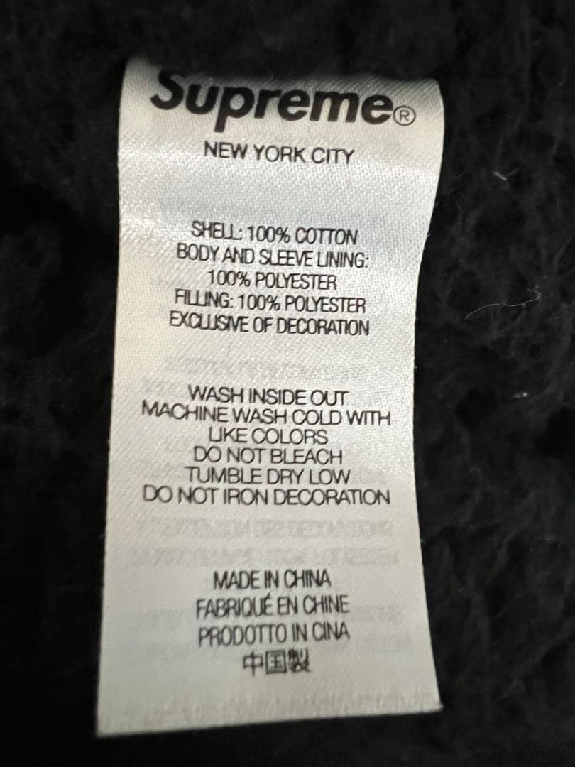 トップス Supreme Lined Flannel Snap Shirt \"Black\"