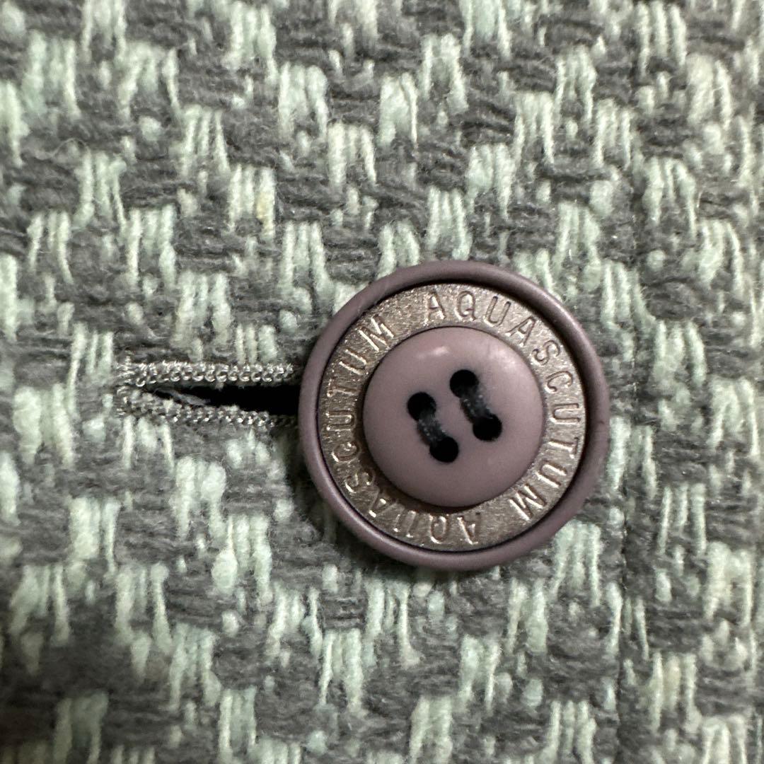 《Aquascutum》 アクアスキュータム (9) コート ウール×カシミヤ