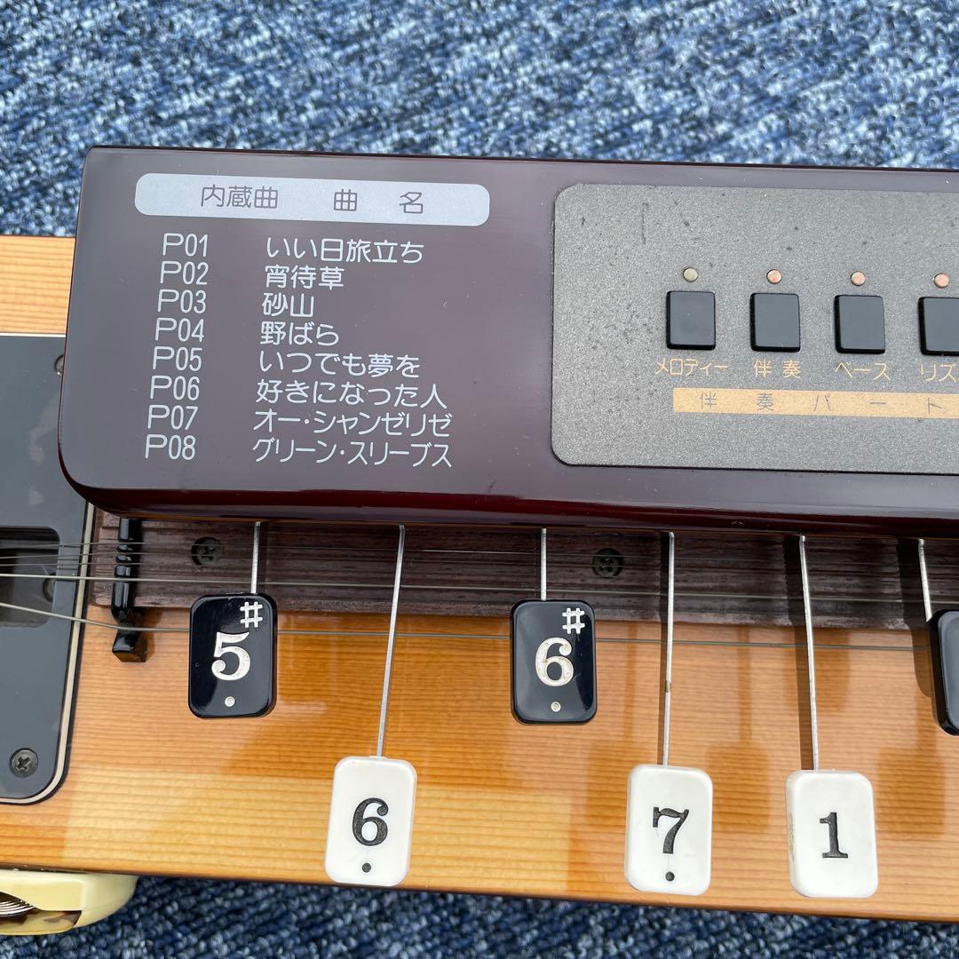 SUZUKI スズキ 電気大正琴TES-150 山びこ 5弦 琴 (動作確認済)