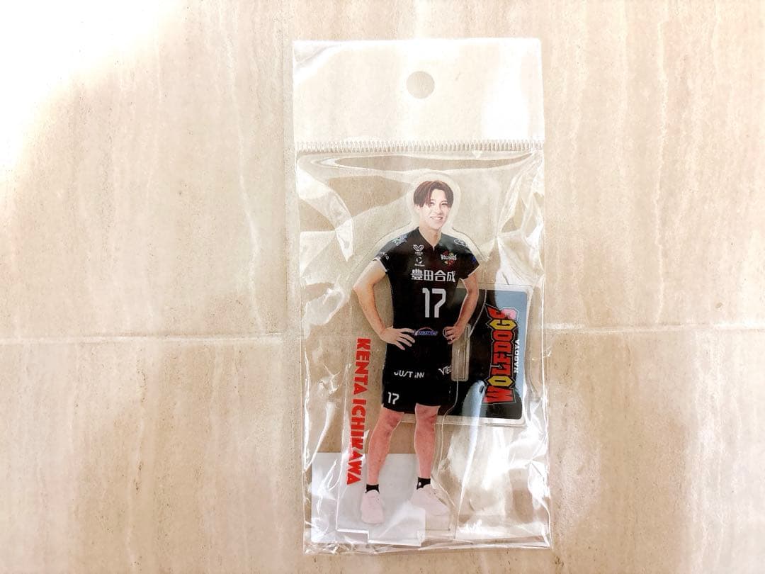 ウルフドッグス名古屋 市川健太選手 アクリルスタンド - メルカリ