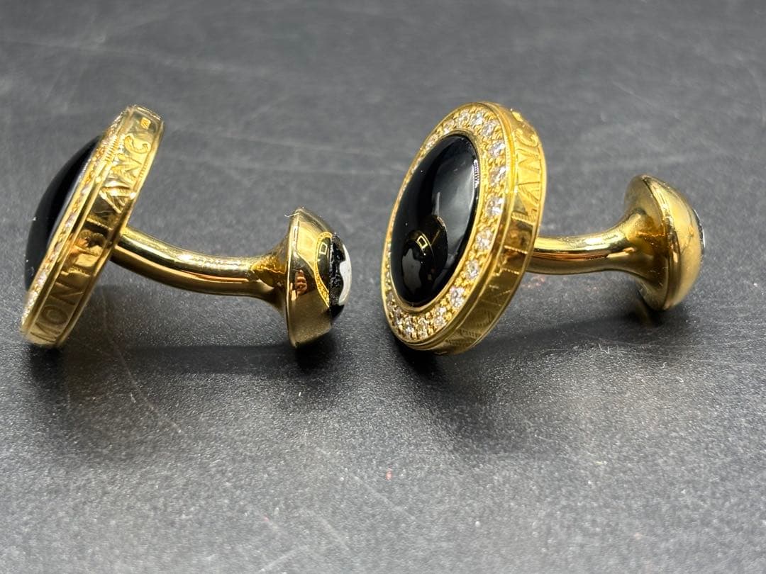 金メッキ カフリンクス 2ペア 金メッキ カフリンクス 2ペア 金メッキ