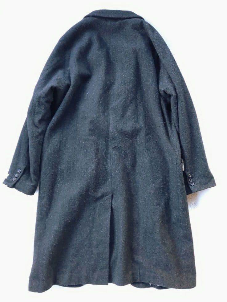 universal products オーバーサイズ カシミア混チェスターコート