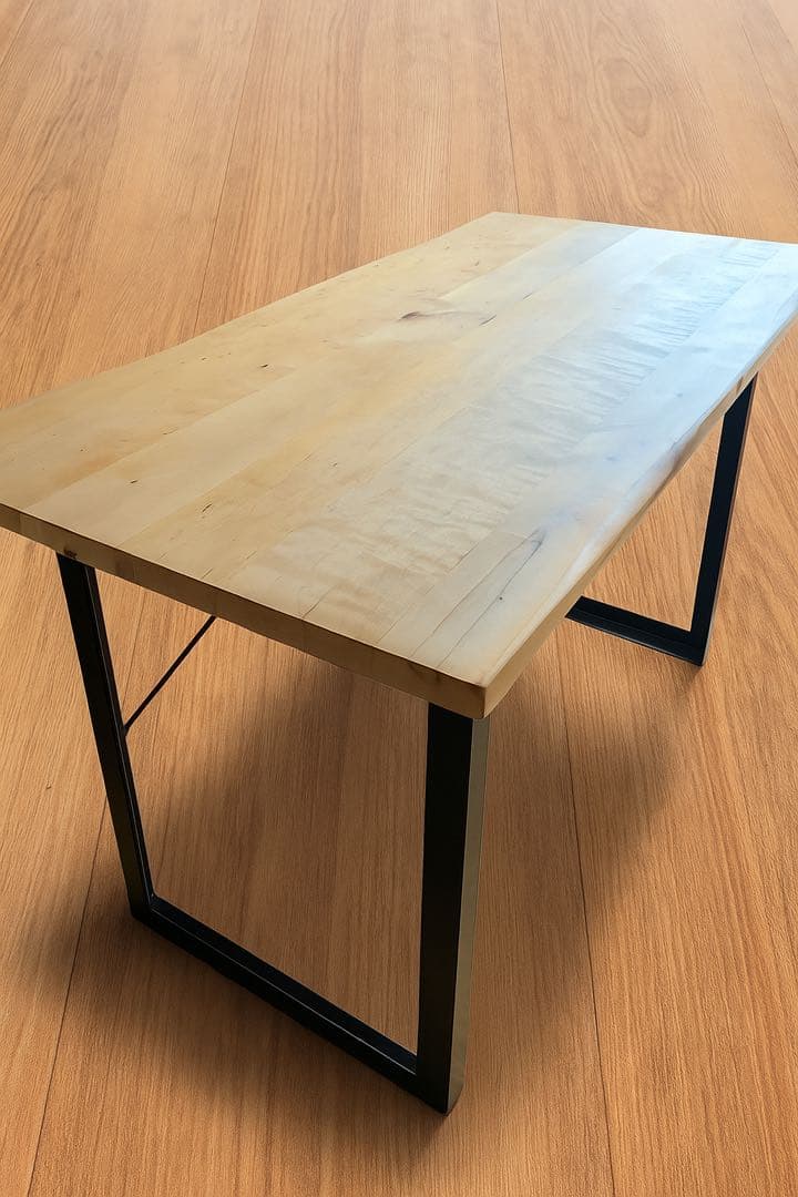 無垢材 デスク 幅120cm 木製 アイアン脚 引き出し付き パソコンデスク 楽天市場】【レビュー特典付き】机 デスク アンティーク アイアン