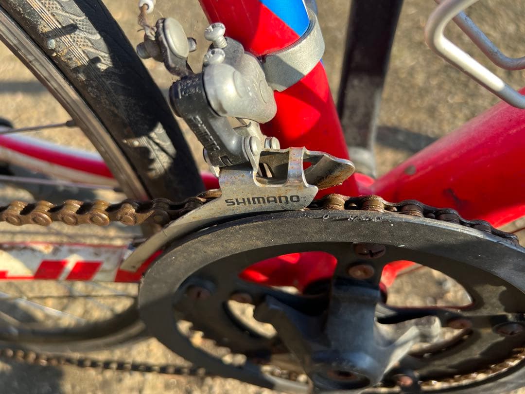 スポーツサイクル 赤/ピンク(富士自転車)24号