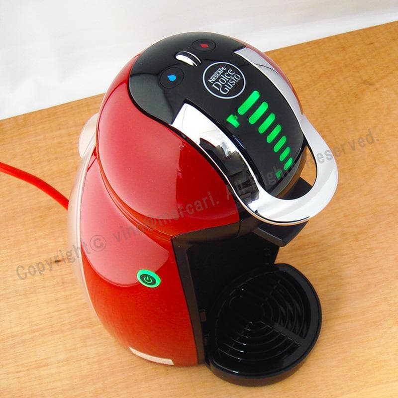 美品 ネスカフェ ドルチェグストジェニオ アイ レッド MD9747S-CR