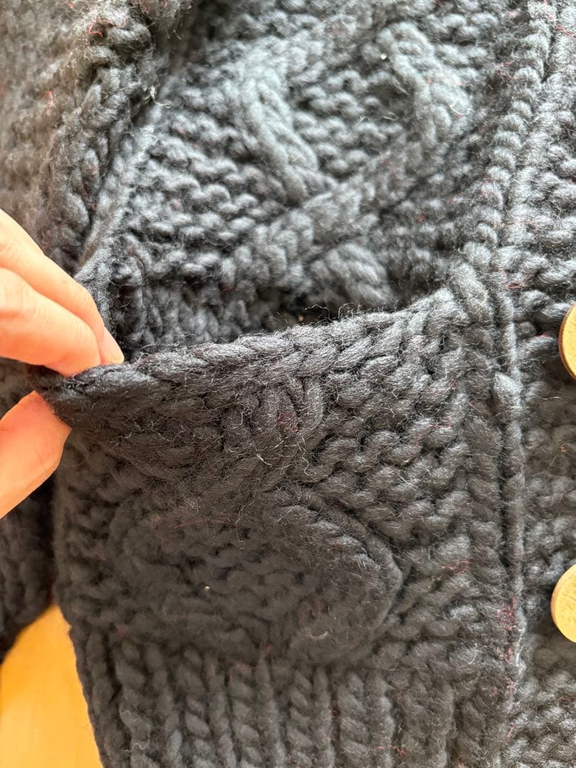 チョコ様専用【新品】WJK ブラックケーブル編みセーター - メルカリ