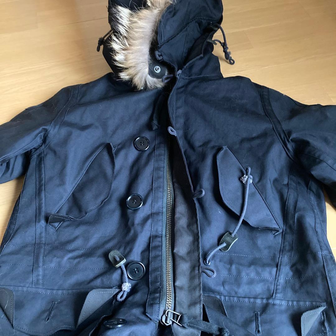 John UNDERCOVER ダブルフェイスモッズコート