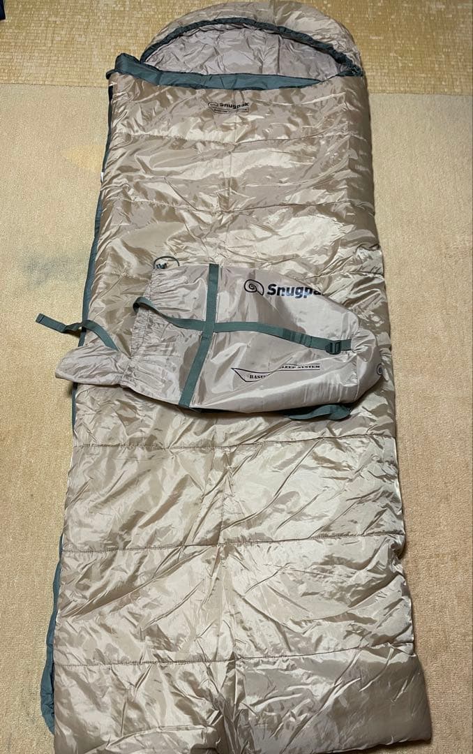 DODわがやのシュラフ（おまけモザンビーク）断捨離中