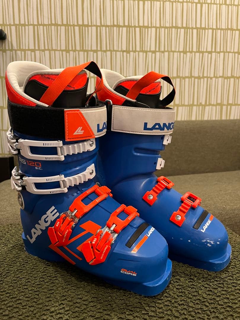 【美品】ラング　LANGE RS 120 SC スキー ブーツ 24.5cm