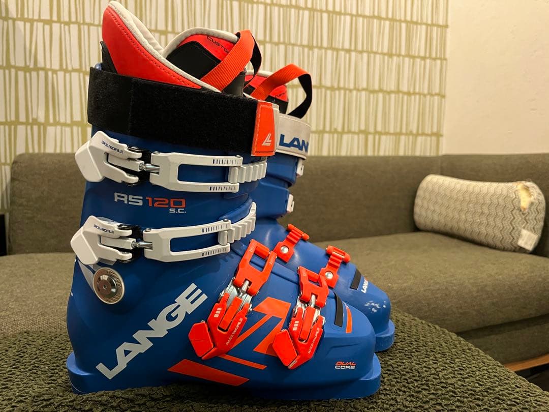【美品】ラング　LANGE RS 120 SC スキー ブーツ 24.5cm
