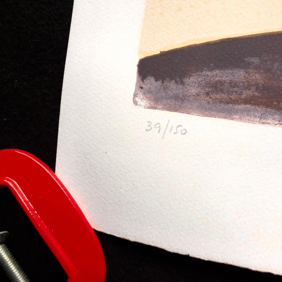 ジャン・ピエール・カシニョール リトグラフ「パラソル」1978年