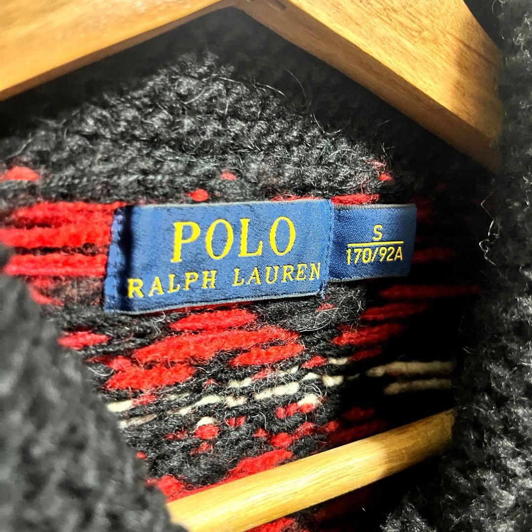 《POLO RALPH LAUREN》カウチンジップセーター カーディガン