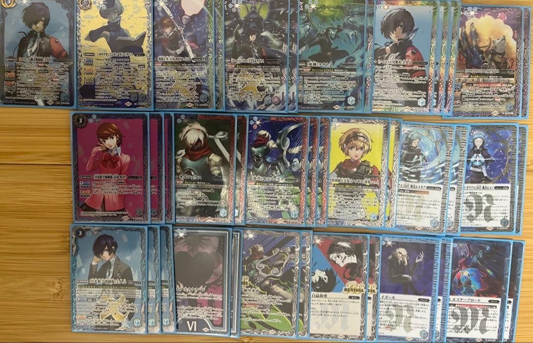 早い者勝ち‼️ ペルソナ　デッキ ペルソナ3 リロードカップ』午後の部 各ブロックの優勝デッキを公開