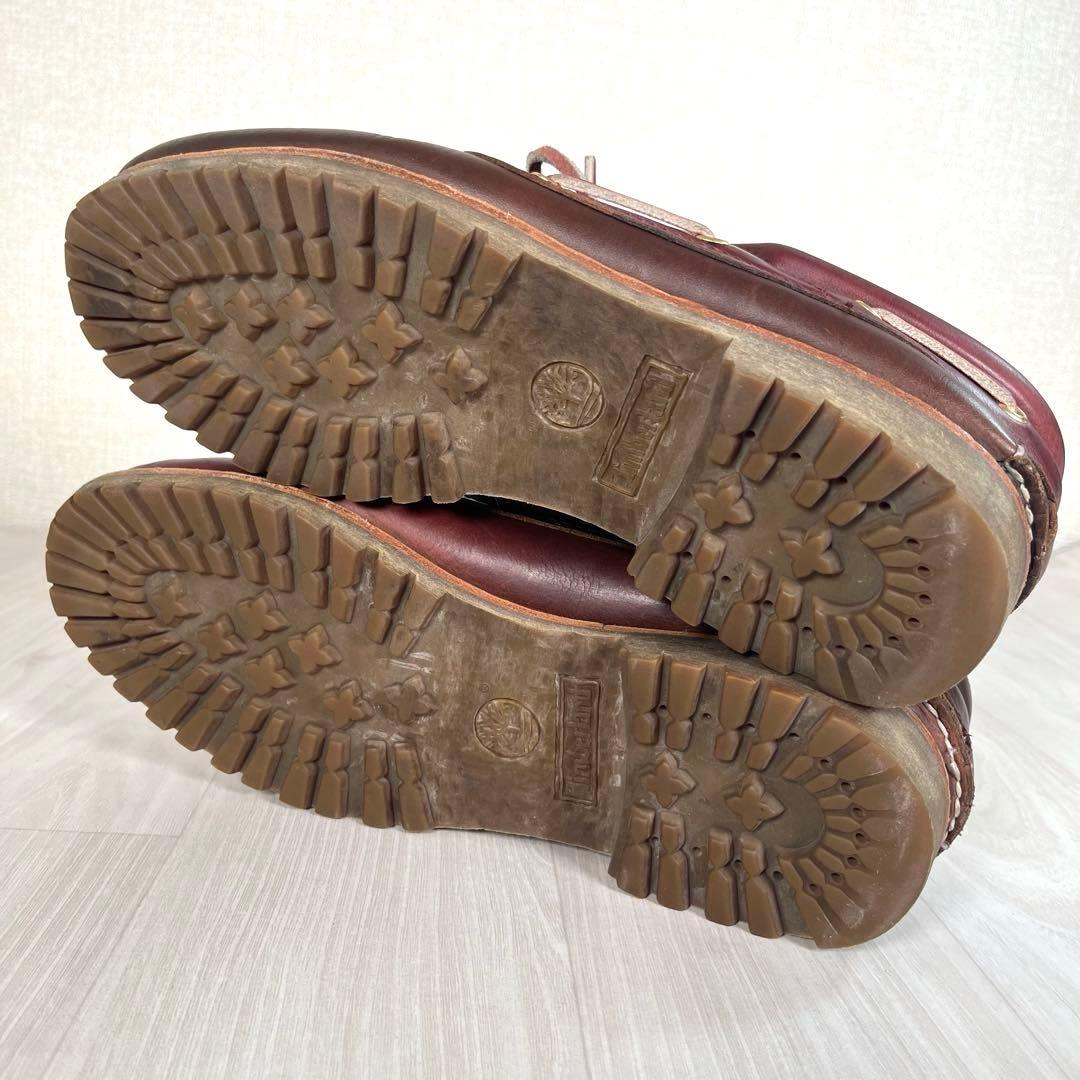 コラボ別注】ティンバーランド×ビームス 3EYE デッキシューズ クレイジー色