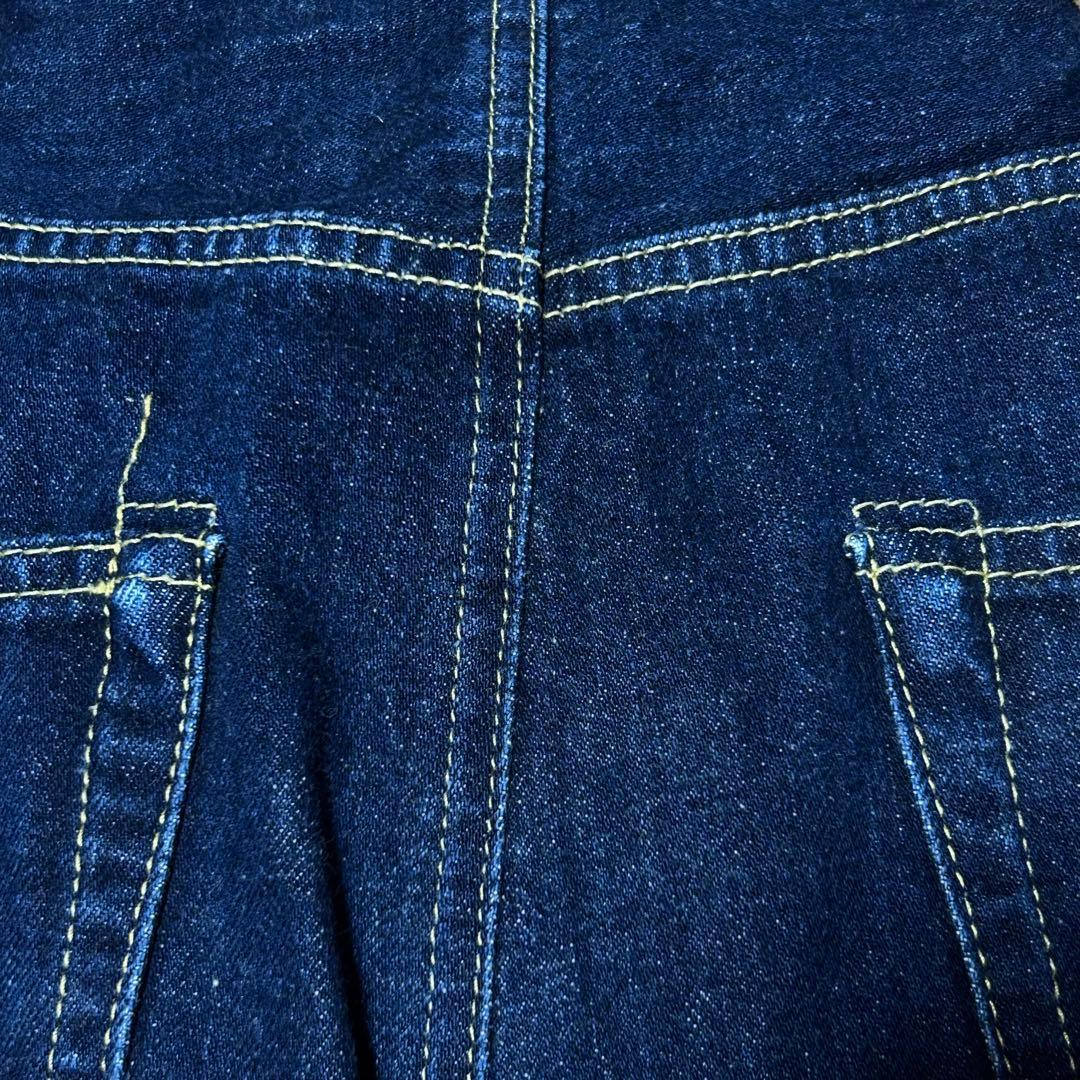 ガンリュウサルエルデニムパンツSセルビッチ赤耳コムデギャルソン日本