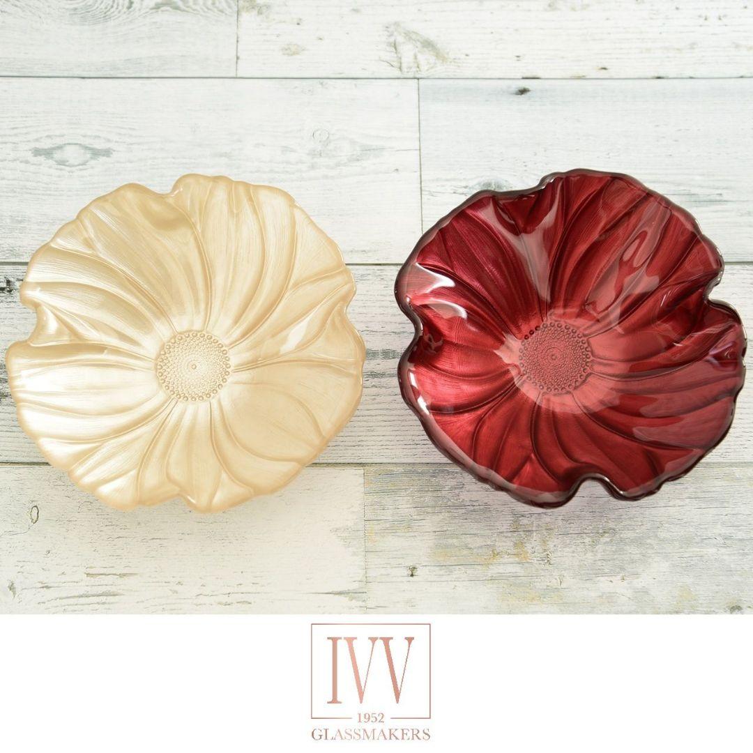 IVV マグノリアボウル 2枚セット 耐熱ガラス製浅型ボウル 2個セット｜HARIO Official Shop