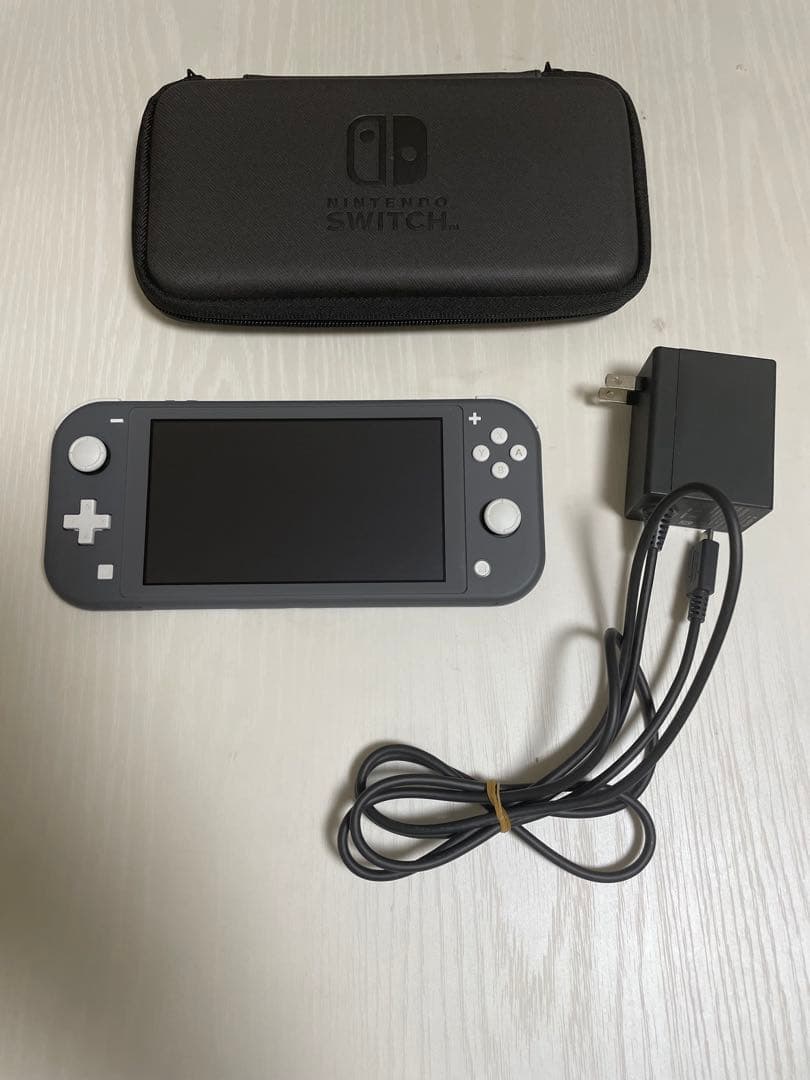 Nintendo Switch Lite グレー 本体 + ケース + 充電器