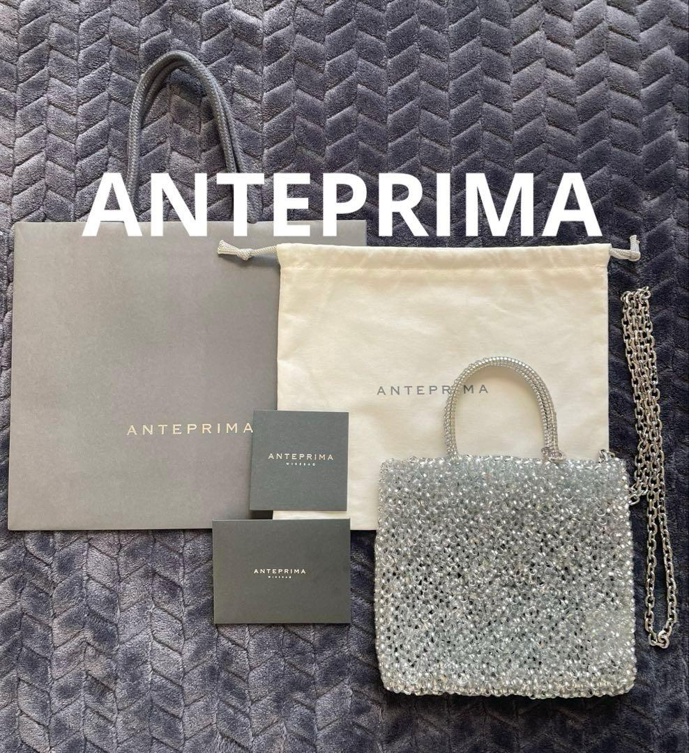 美品 】ミニアトゥーラ アンテプリマ シルバー3WAYバッグ - メルカリ