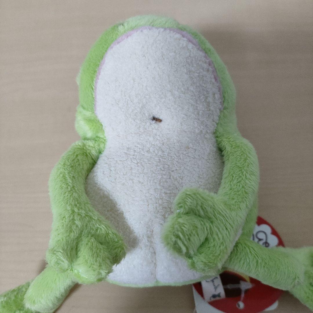 激レア タグ付き モンスイユ ボーノ カエル ぬいぐるみ レトロ - メルカリ