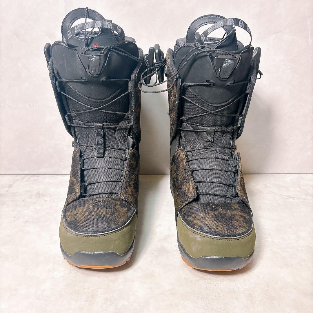 03B 26.5cm SALOMON クイックレース スノーボードブーツ