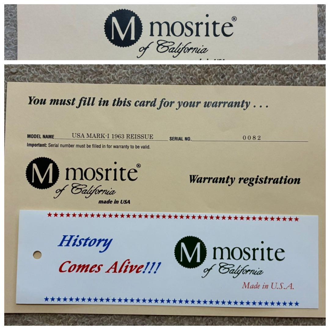 □美品！USAモズライト 1963リイシュー！演奏動画あり！ハードケース付