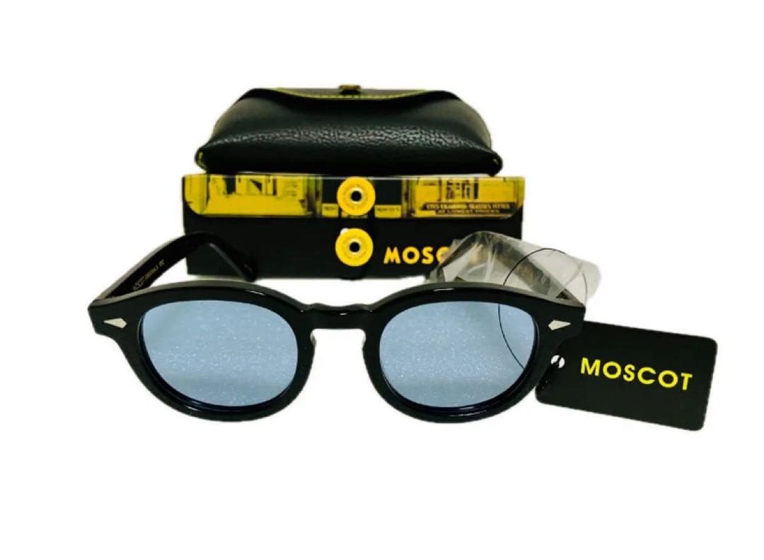 ⭕️MOSCOT LEMTOSH 49 サングラス 偏光 ブルーレンズ 新品未使用