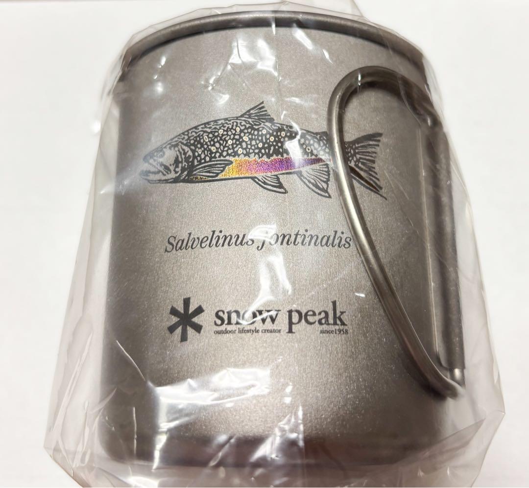 WILD-1 スノーピーク チタンマグ 300 ブルックトラウト 中禅寺湖 WILD
