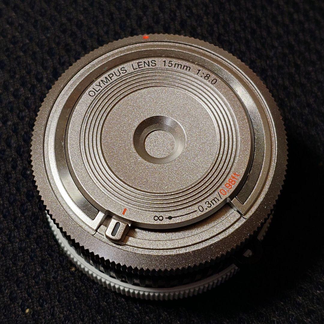 OLYMPUS ボディキャップレンズ 9mm＆15mmセット - メルカリ
