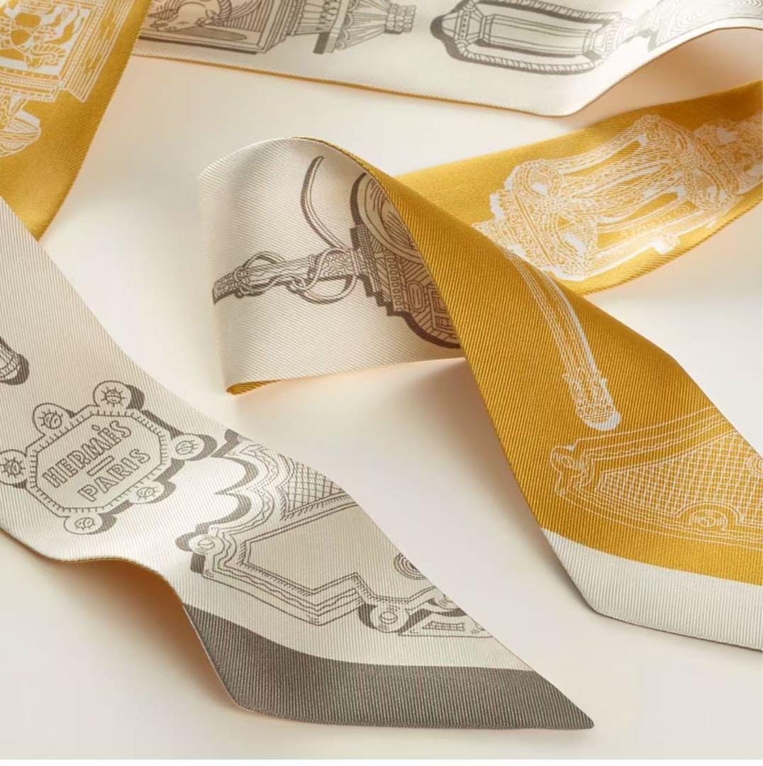 新品未使用 HERMES ツイリー 《メルヴェイユーズ・ランタン》hi