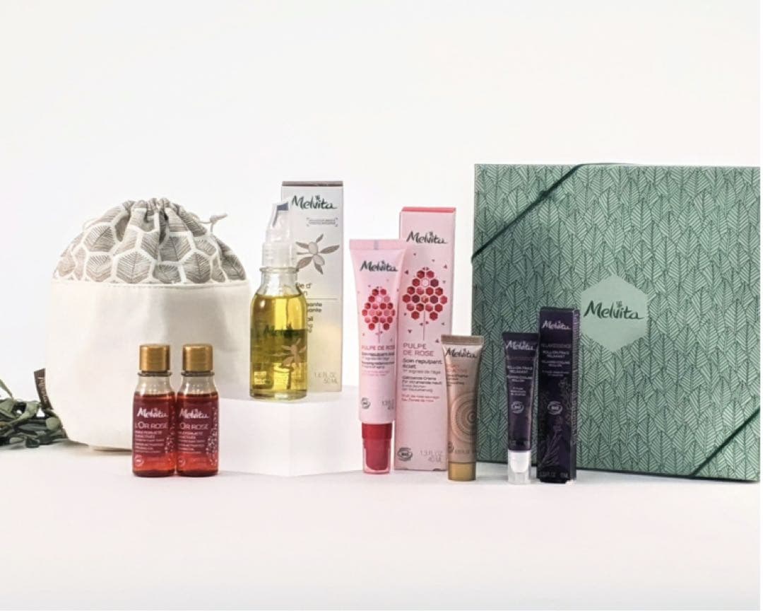 Melvita（メルヴィータ） 福袋 2023年福袋開封レポ】メルヴィータのオーガニックBOXを買ってみました