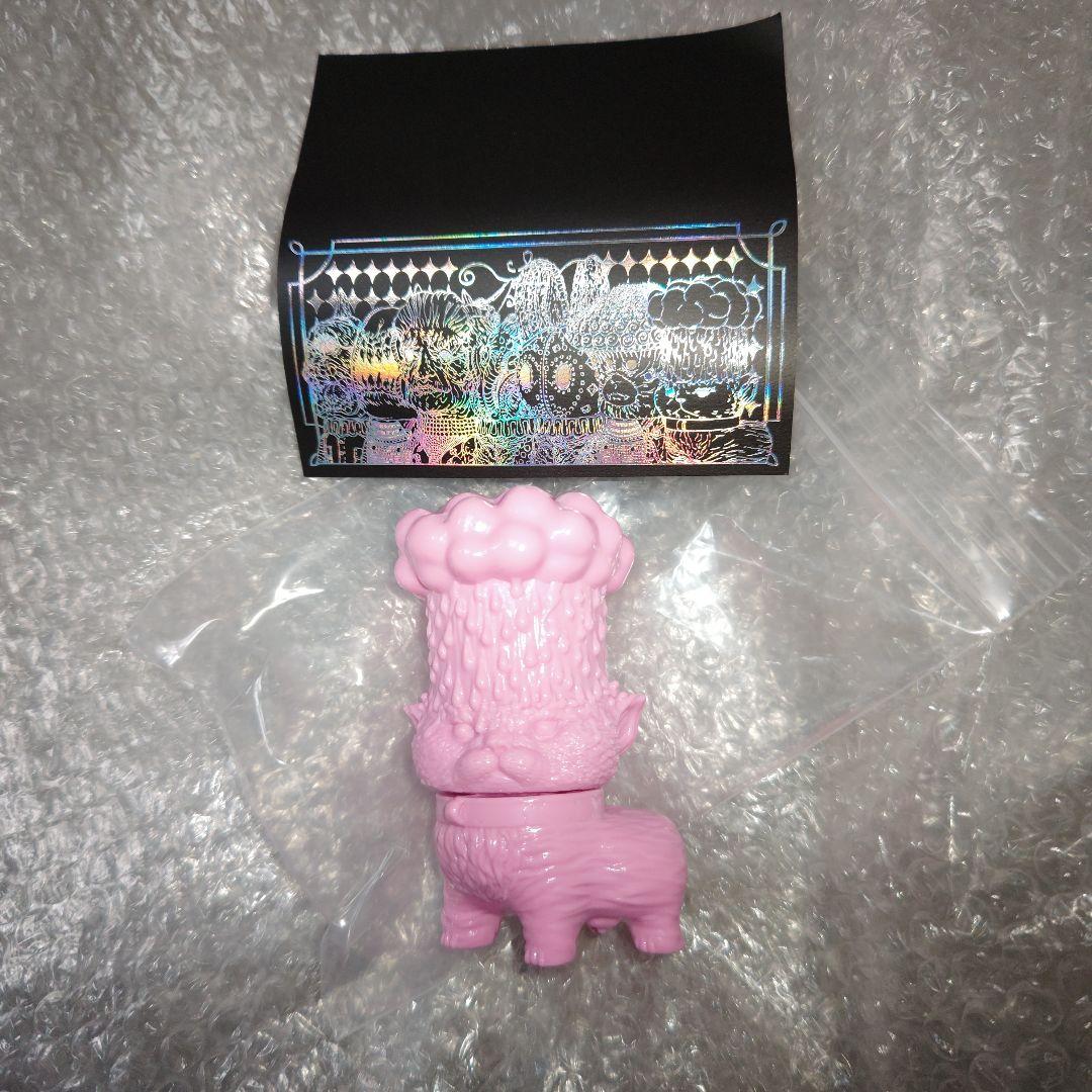 もうこやま どしゃぶり猫 ソフビ ピンク - メルカリ