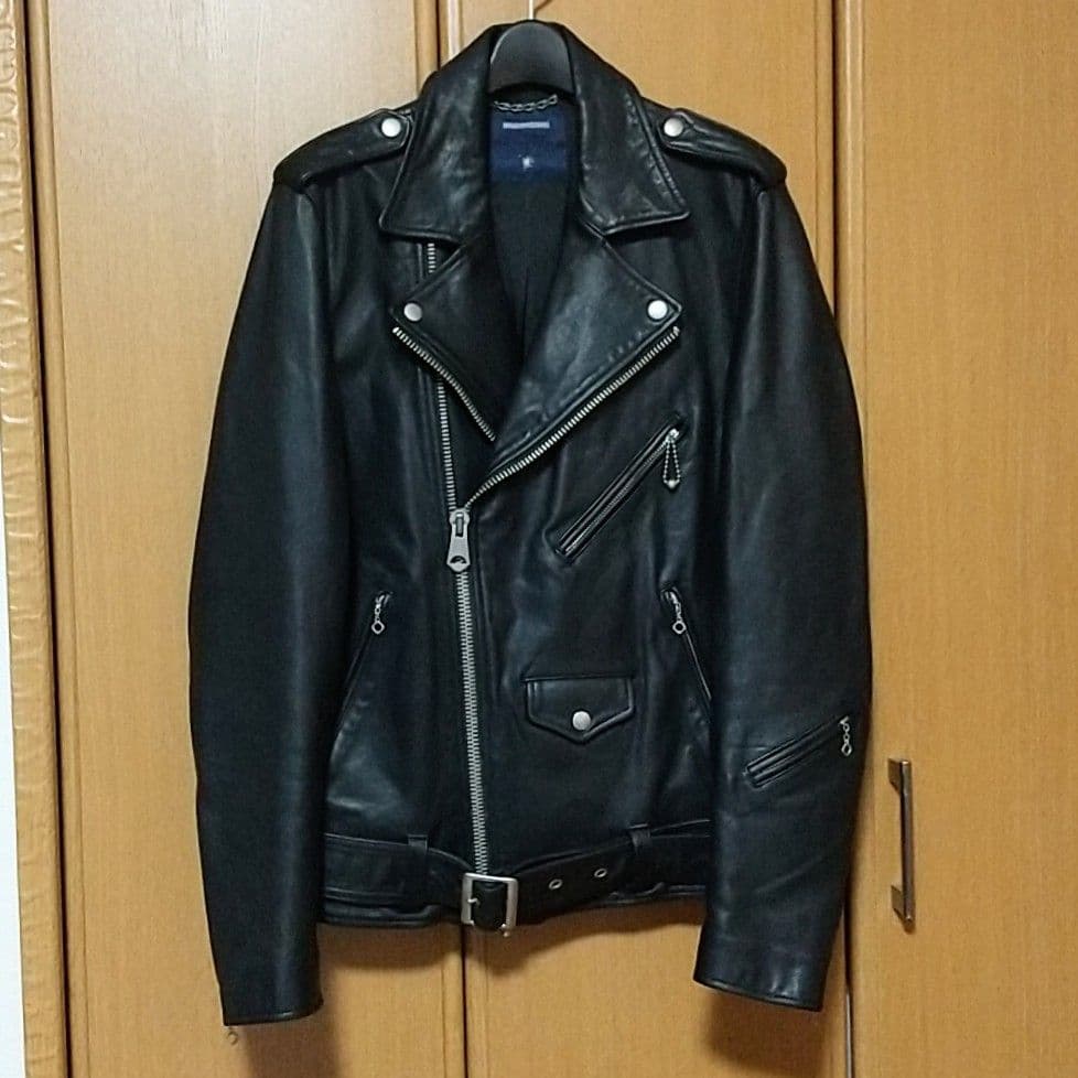 MIHARA YASUHIRO ミハラヤスヒロ ダブルライダースジャケット 黒