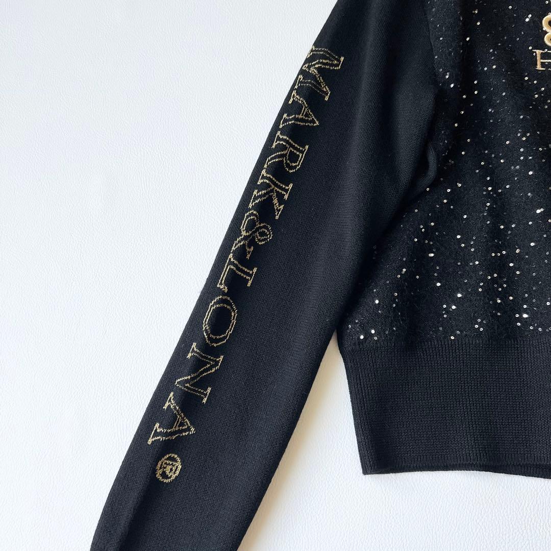 3202【美品】マークアンドロナ タートルネックニット ブランクスカル 23AW