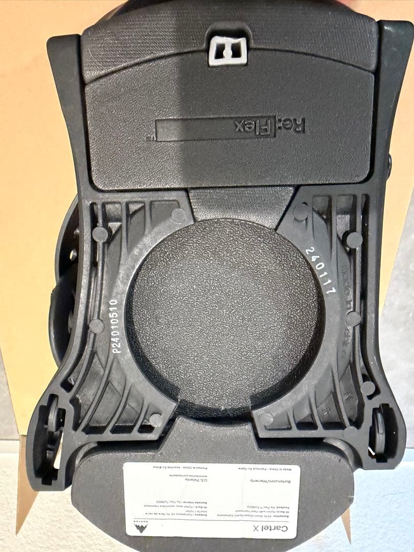 ほぼ未使用】Burton cartel X re:flex m BLACK Cartel Re:Flex –