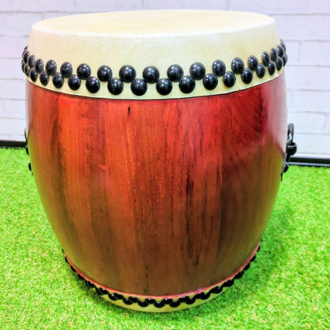 美品】 和太鼓 長胴太鼓 1尺 伝統芸能