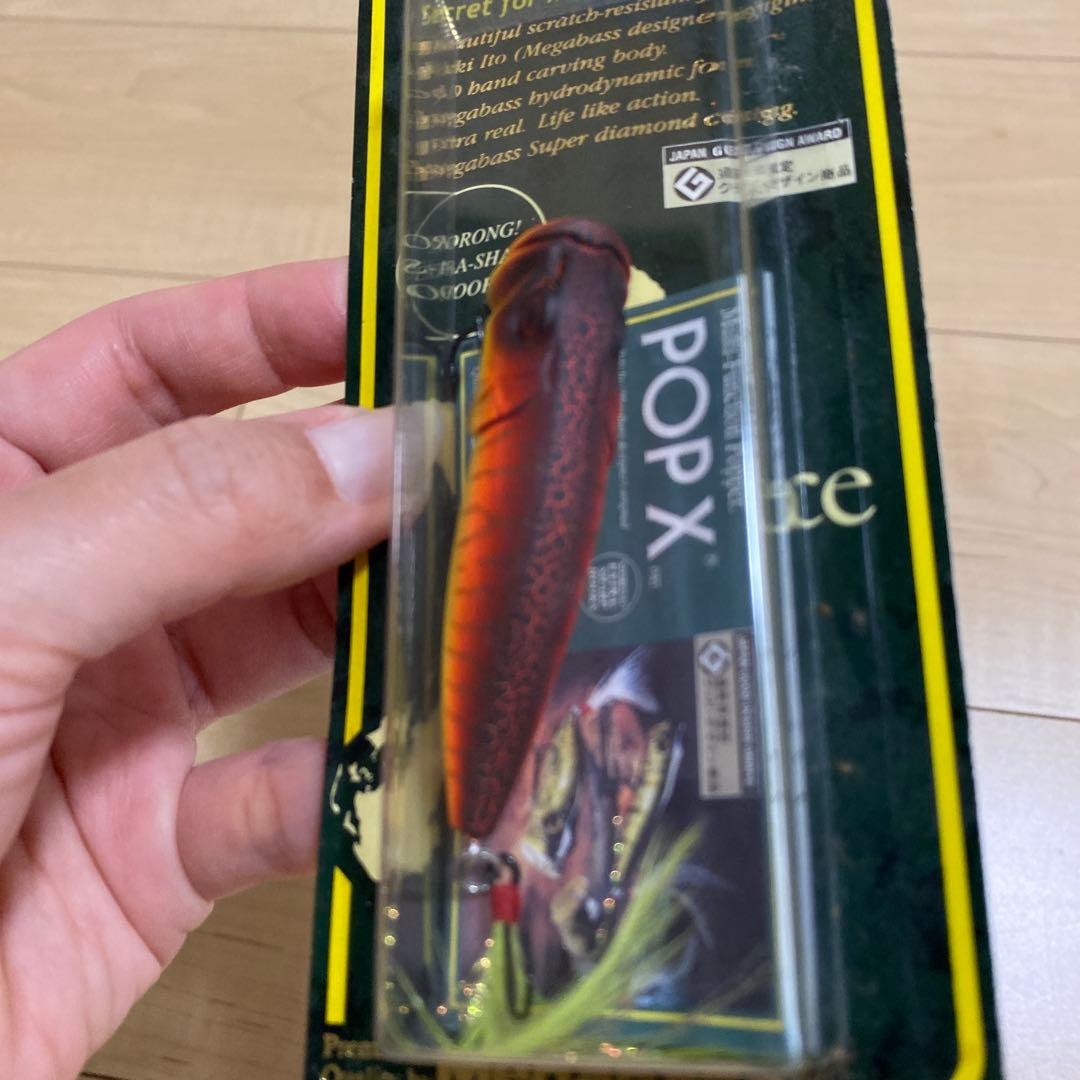 新品未使用メガバス ポップエックス POP Xアカトラ AKA TORA - メルカリ