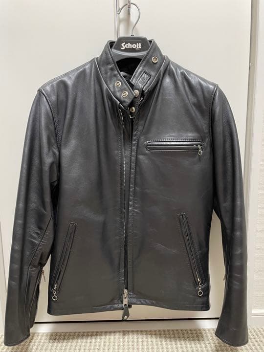 schott シングルライダース 641 牛タグ - メルカリ