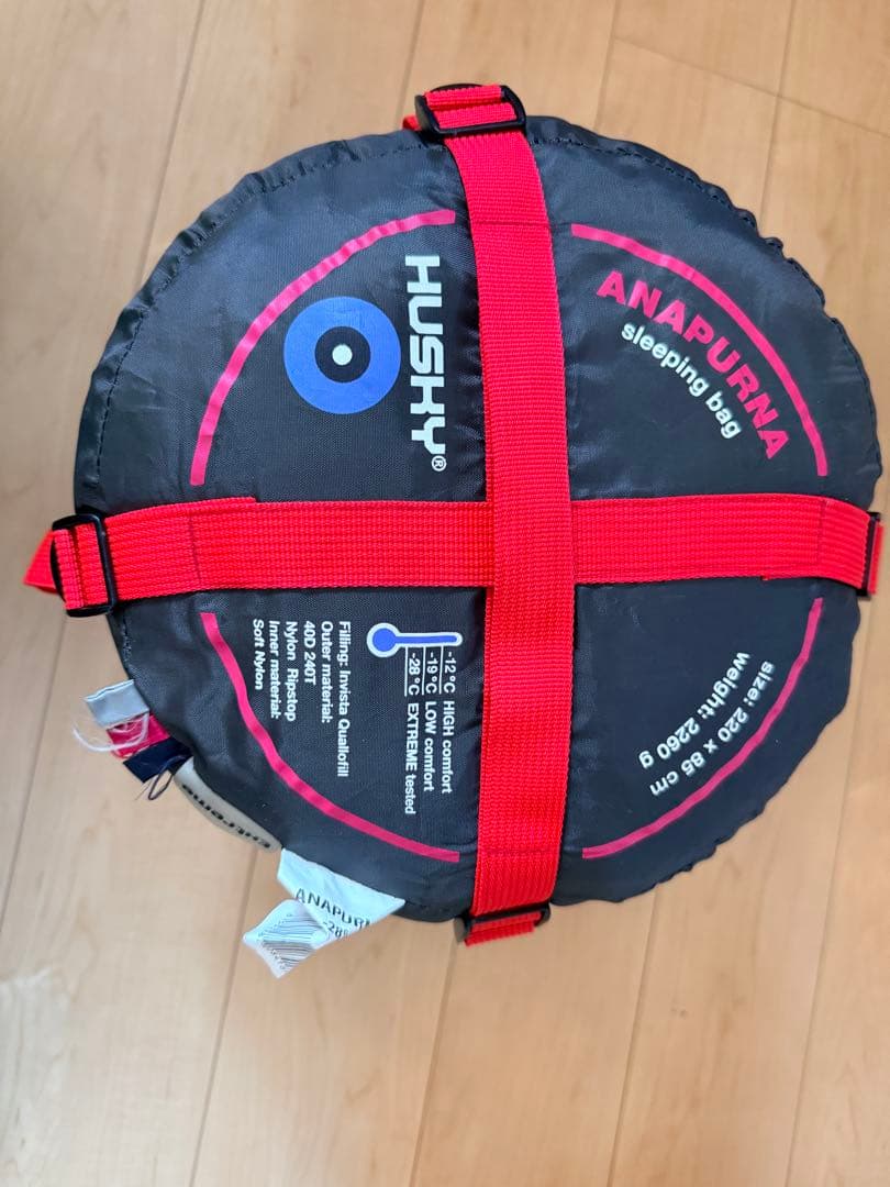 HUSKY ANAPURNA -28°C 冬用シュラフ 寝袋 キャンプ