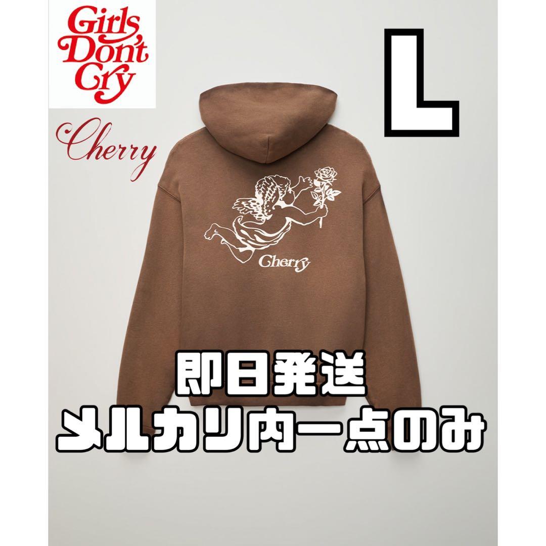 ブラウン Cherry x GDC Angel Hoodie L 即完売 新品 - メルカリ