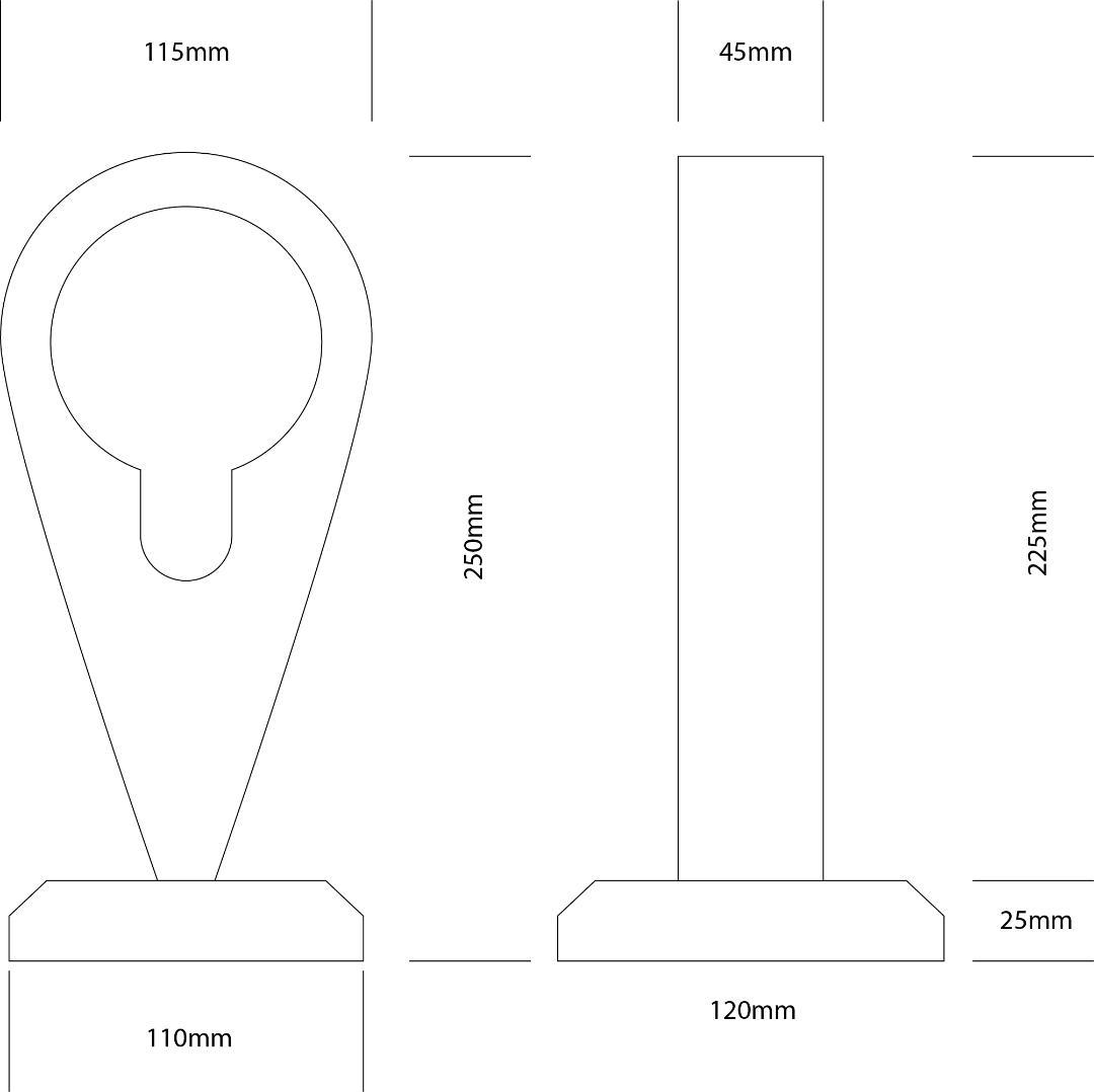 Walnut製 おしゃれ ヘッドホンスタンド Woody'sPlus Store - メルカリ