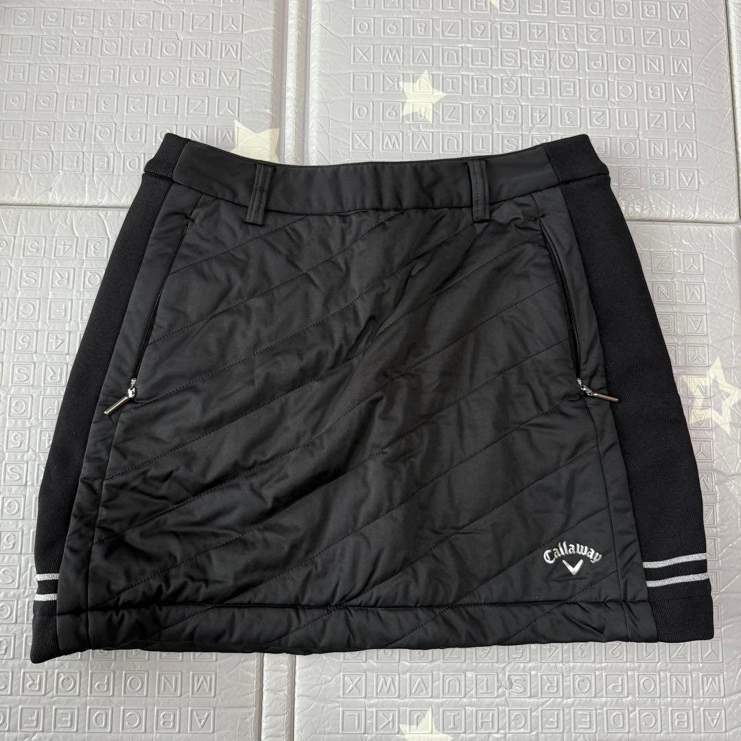 Callaway キャロウェイ ブラック スカート キルティング 中綿 - メルカリ