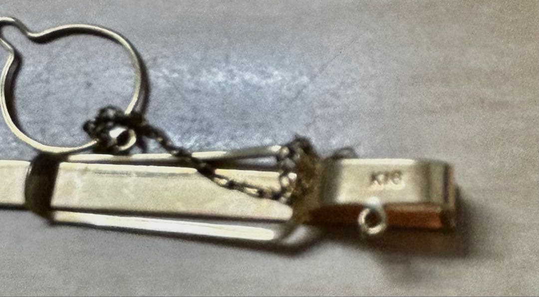 あ*3様 K18 刻印あり！ ネクタイピン 約3.1g-通販直営店
