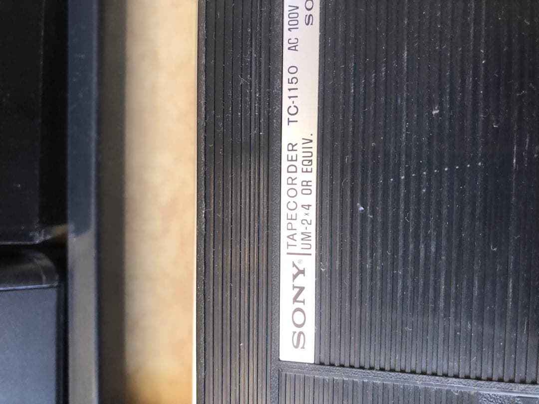 SONYカセットテープレコーダTC‐1150などまとめ5台ジャンク(G20) - メルカリ